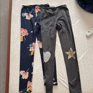 Old Navy Blue and Gray Leggings